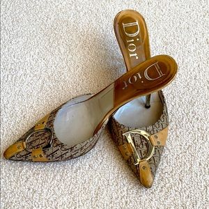 Dior monogram heels